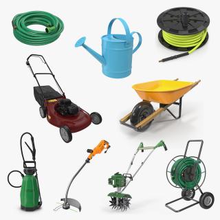 3D model Garden Tools Collection 2