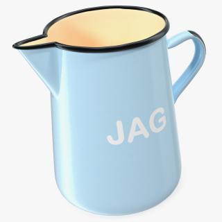 3D model Enamel Jug