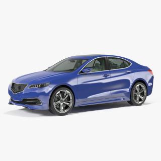 3D model Luxury Sedan Generic