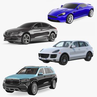 Luxury Cars Collection 3 3D model