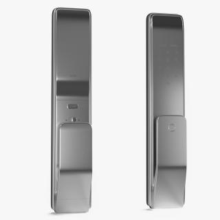 Smart Lock Silver 2 3D model