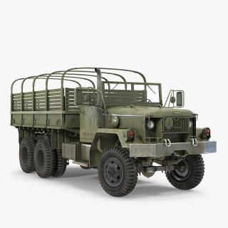 Cargo Truck M35 Rigged 3D