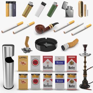 3D model Smoking Collection 4