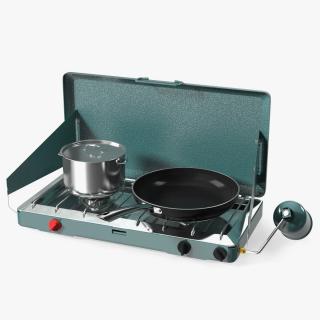 3D model Camping Stove for Cooking