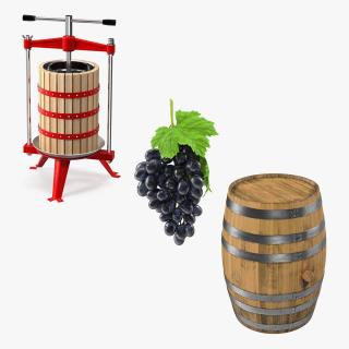 3D model Wine Equipment Collection