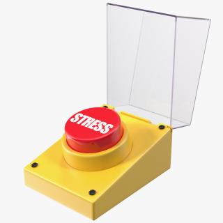 3D Stress Button model