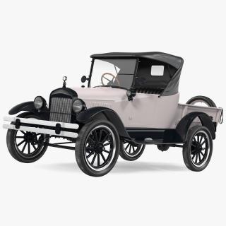 3D model Classic Vintage 20s Roadster Pickup