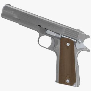 3D Colt 1911 Government AAA Game Weapon