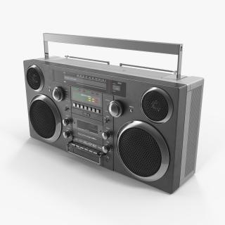 3D model Portable Cassette Boombox