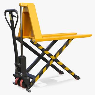 3D Scissor High Lifting Pallet Truck model