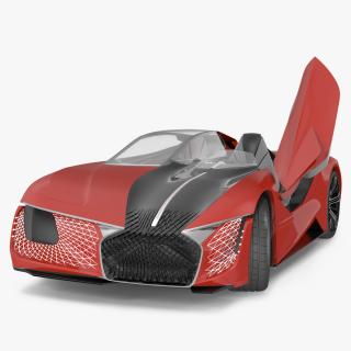 3D Asymmetric Car Rigged