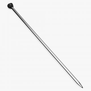 Knitting Needles Metal 3D