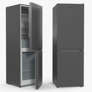 3D Fridge Candy CCRN 6180S Gray model