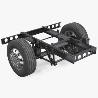 3D model Bus Front Suspension