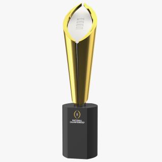 3D College Football National Championship Playoff Trophy model