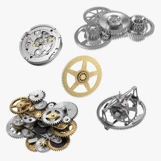 Clock Mechanisms Collection 5 3D model