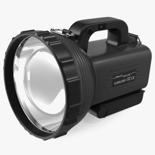 3D Digitals Long Range LED Searchlight Black