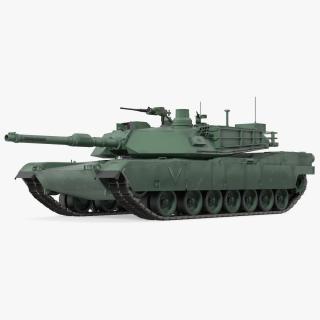 3D Toy M1 Abrams 2 Green