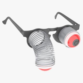 Springy Pop Out Eye Glasses 3D