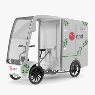 3D DPD Cargo Bike EAV model