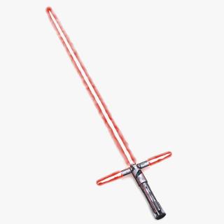 3D model Kylo Ren Crossguard Lightsaber