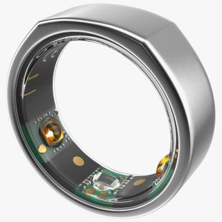 3D Oura Ring Chrome