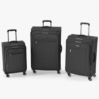 3D model Samsonite Ascella X Black