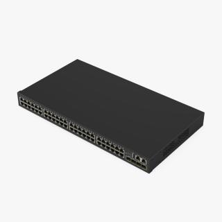 3D Network Switch 48 Ports model