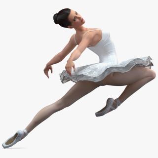 3D Ballet Dancer Ballerina model