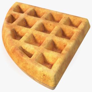 3D model Piece of Waffle