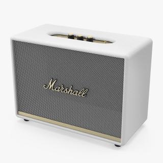 3D Marshall Woburn II Wireless Bluetooth Speaker White