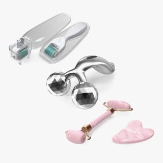 Facial Massagers Collection 3D