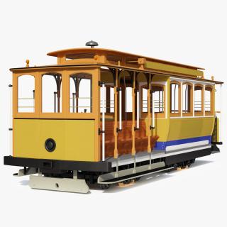 Vintage Cable Car 3D