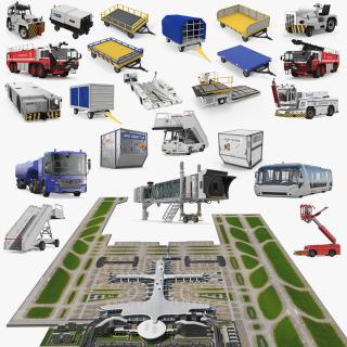 Airport Big Collection 3 3D model