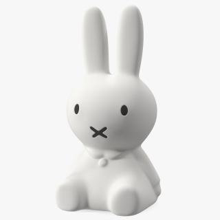 3D Miffy Star Light Rabbit Lamp model