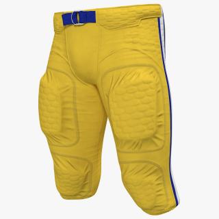 3D American Football Player Pants Uniform model