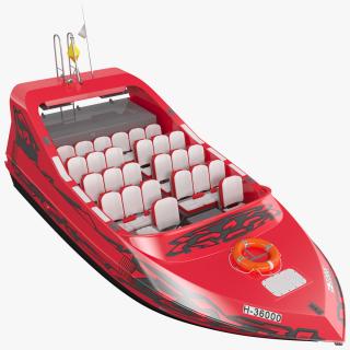 Speed Jet Boat 3D model