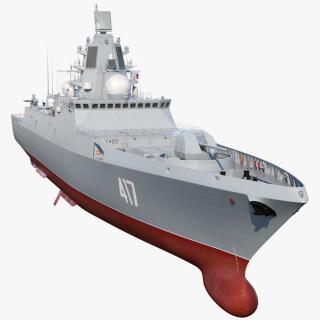 Russian Frigate Admiral Gorshkov 3D