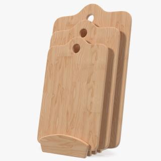 Chopping Boards Set 3D model