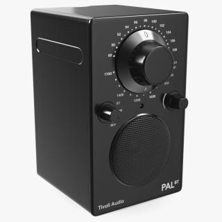 3D model Portable Radio Tivoli Audio PAL BT Black