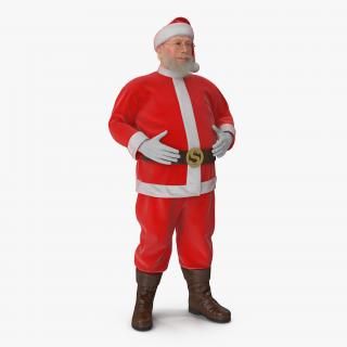 3D model Santa Claus Standing Pose