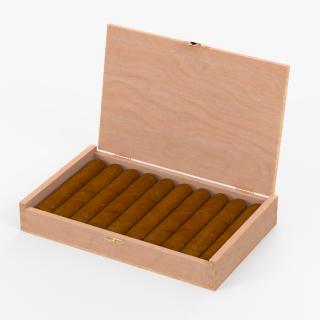 Box of Cuban Cigars 3D model