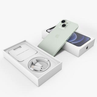 IPhone 15 Green Unpacked 3D model