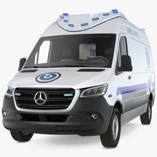 Mercedes Benz Sprinter Ambulance 3D