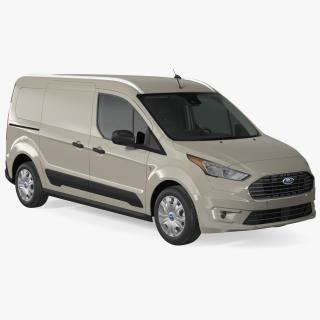 Ford Transit Connect Tailgate Gray 3D model