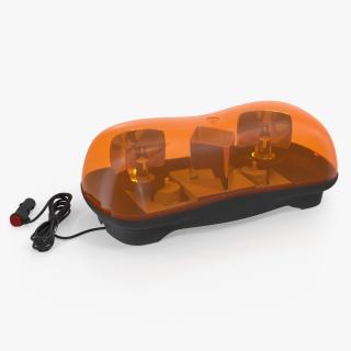 Peanut Rotating Beacon Bar Light 3D