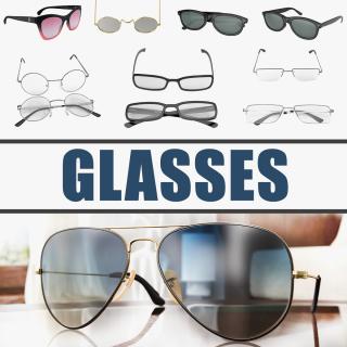 3D model Glasses 3D Models Collection 5