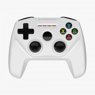 SteelSeries Nimbus Wireless Gaming Controller Apple White 3D