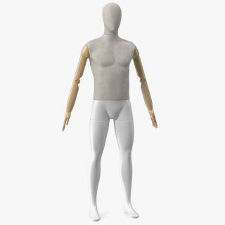 3D Flexible Manikin Rigged model