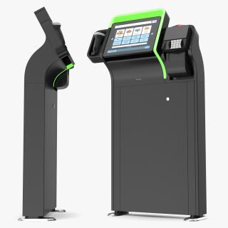 Self Checkout Kiosk 3D model